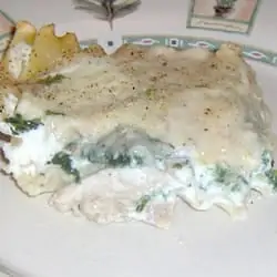 White Cheese Chicken Lasagna 1