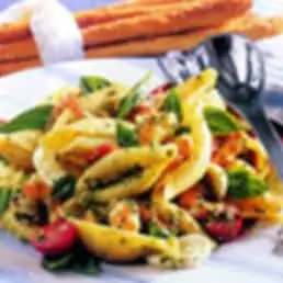 Italian shrimp and pasta salad 1