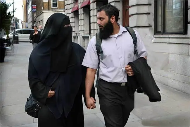 The muslim woman and her husband 1