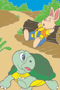 The hare and the tortoise 5