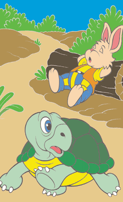 The hare and the tortoise 1