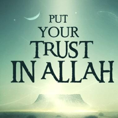 I put my trust in Allah 26