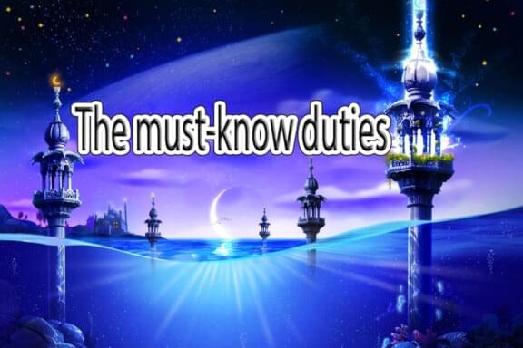 The must-know duties 28
