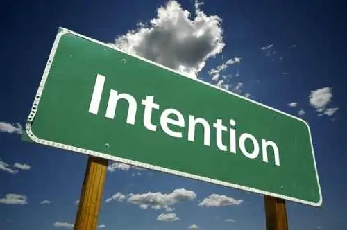 Importance of Intention 30