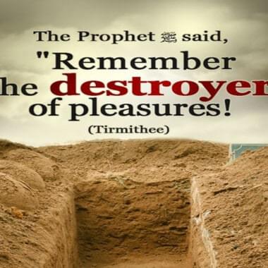 Death: what have you prepared for it? 1