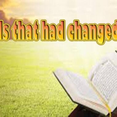 Words that had changed me 18