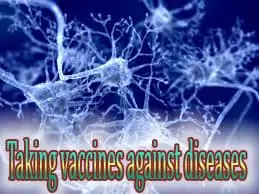 Taking vaccines against diseases 1