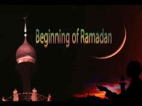 Beginning of Ramadan 3