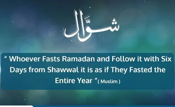 The Virtue of Fasting Six Days in the Month of Shawwâl 15
